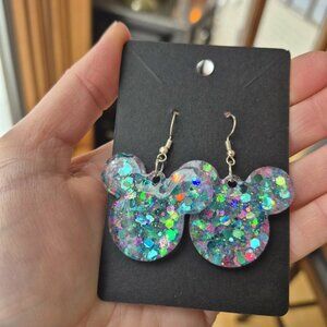 2/$40 Mickey Mouse Inspired Earrings